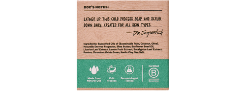 Dr. Squatch Rainforest Rapids Mini bar soap — product photo 2 of 3