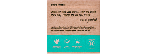 Dr. Squatch Coconut Castaway Mini bar soap — product photo 2 of 3