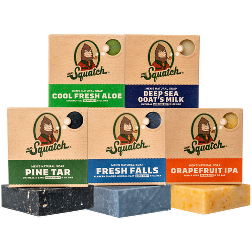 Dr. Squatch Soap Subscription - 5 Bars bar soap package