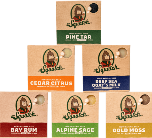 Dr. Squatch Bar Soap Subscription package