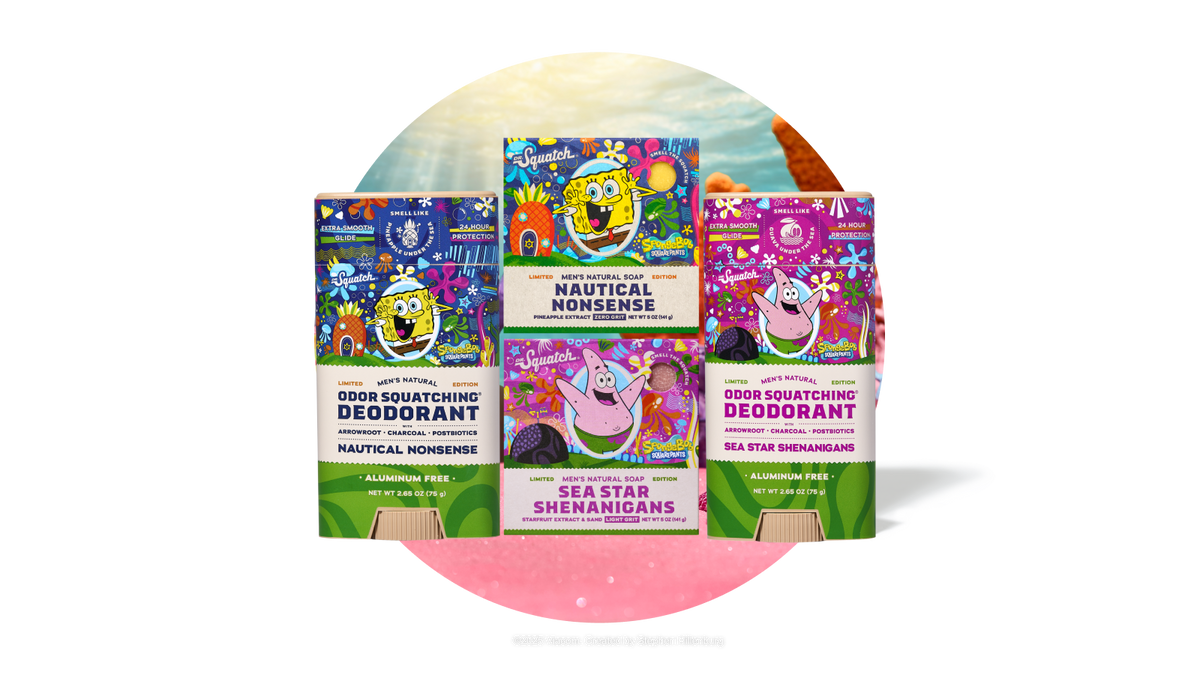 Dr. Squatch Best Day Ever 4-Pack gift set — product photo 1 of 3