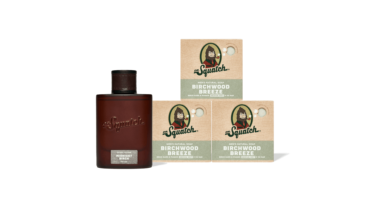 Dr. Squatch Birch Scents Set gift set