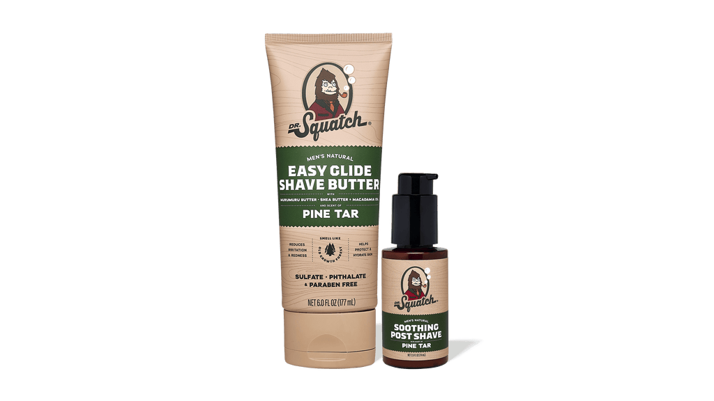 Curated Pine Tar Smooth Shave Bundle