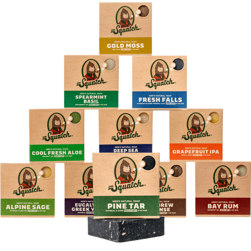 Dr. Squatch Soap Subscription - 11 Bars bar soap package