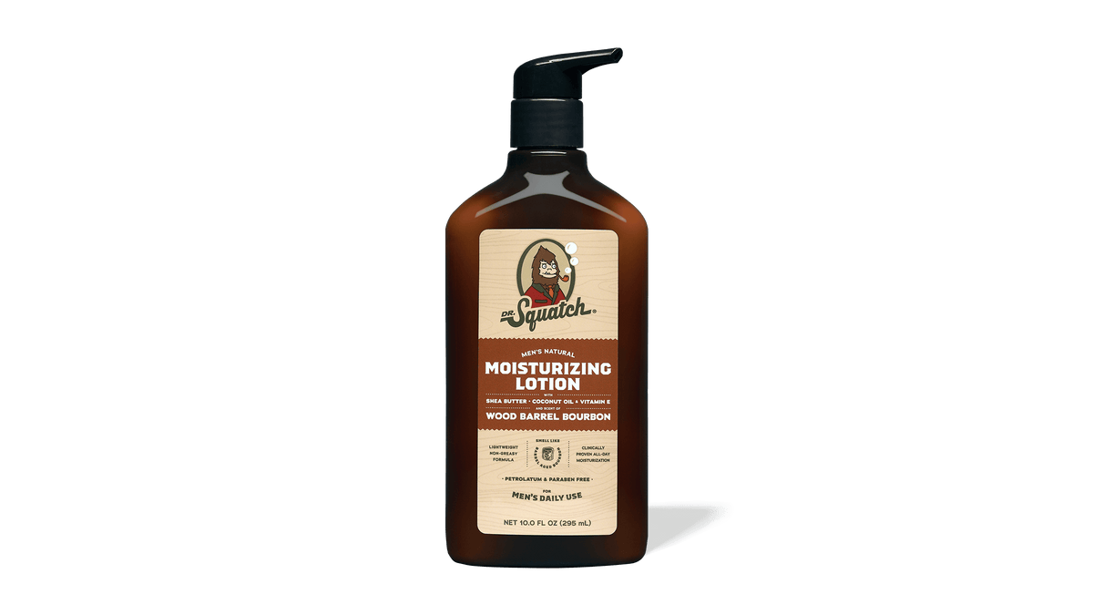 Hydrating Wood Barrel Bourbon Lotion